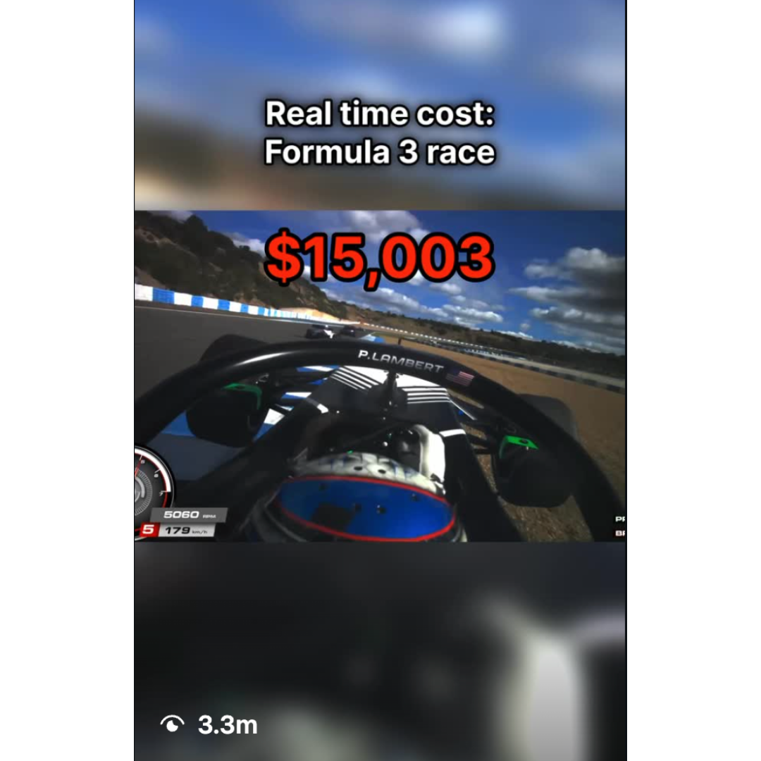 Instagram reel — 3.3m views